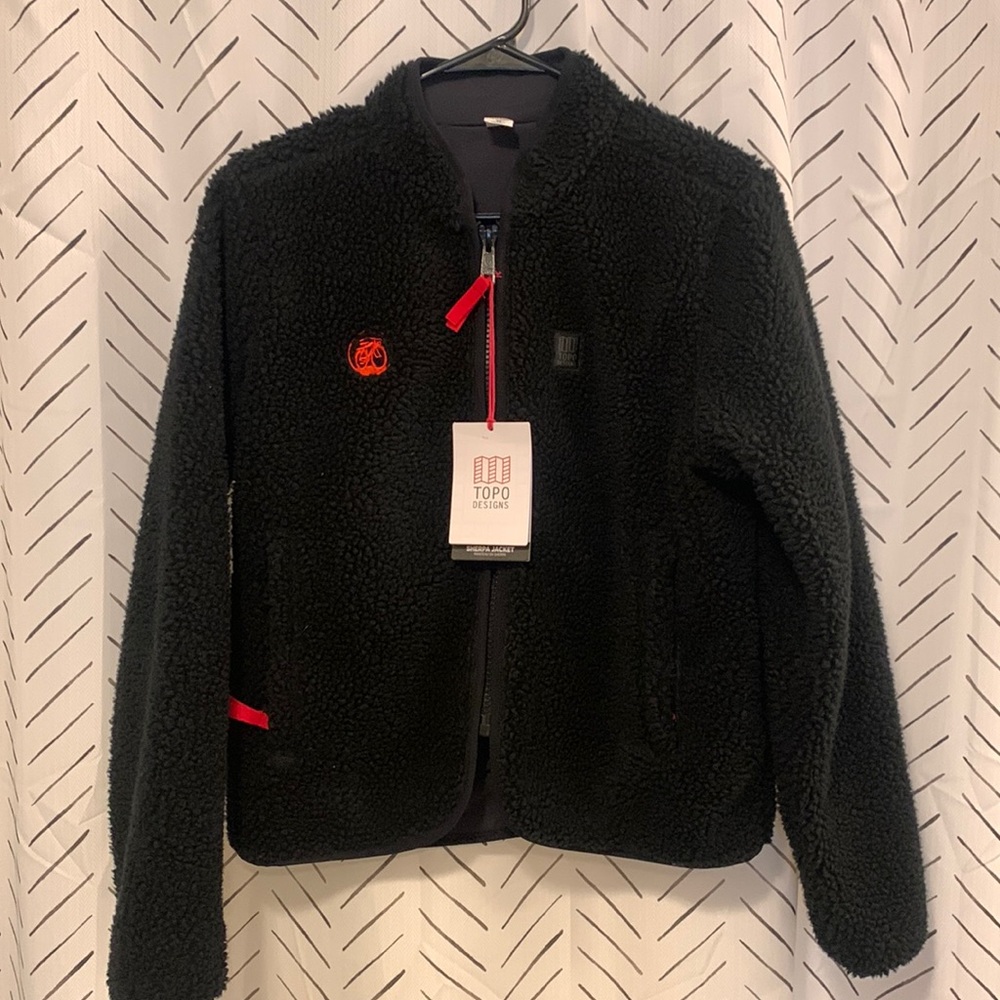 Topo Sherpa Jacket Black